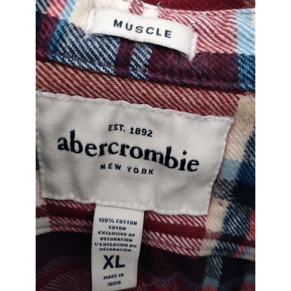 Abercrombie & Fitch Vintage Flannel - Picture 2 of 9